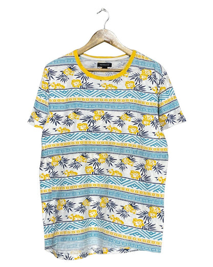 Cedar Wood State Multi T Shirt For Men Medium