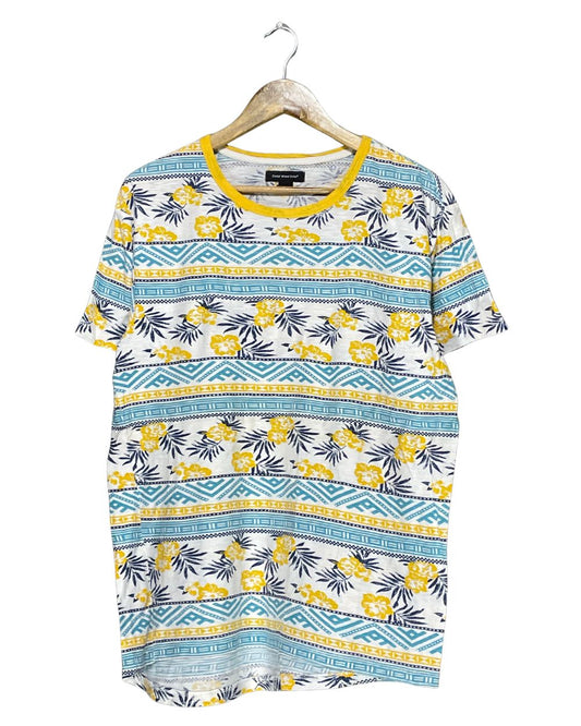 Cedar Wood State Multi T Shirt For Men Medium