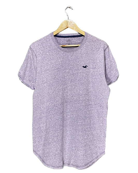Hollister Purple T Shirt For Men Large