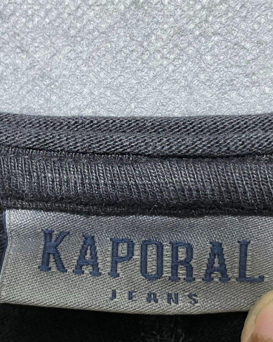 Kaporal Black T Shirt For Men Medium