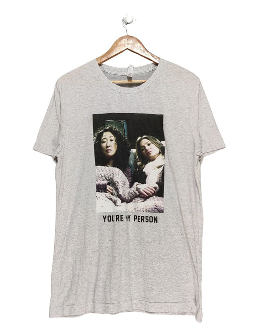 Canvas Gray T Shirt For Men Large