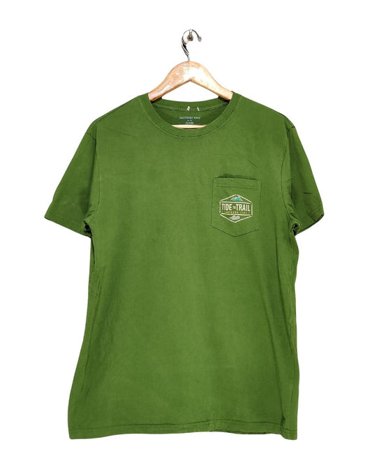 Southern Tide Green T Shirt For Men Medium