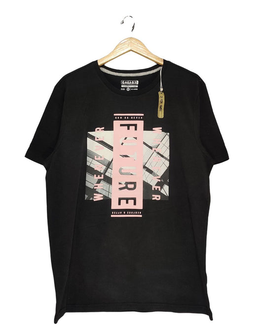 Garag3 Black T Shirt For Men Large