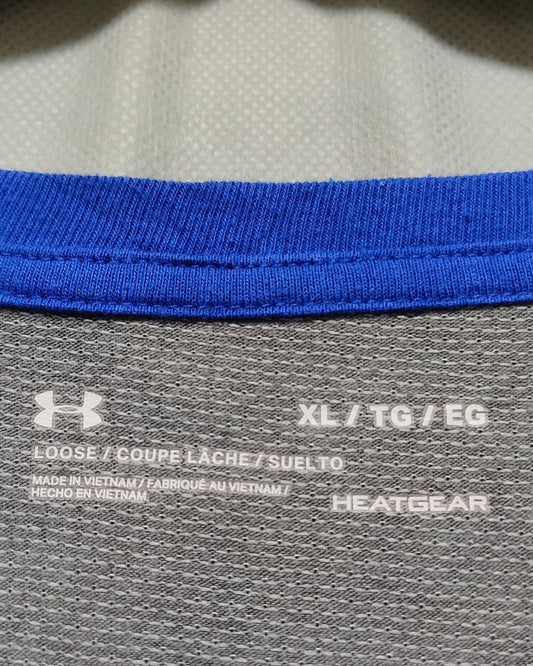 Under Armour Blue T Shirt For Men  X Large