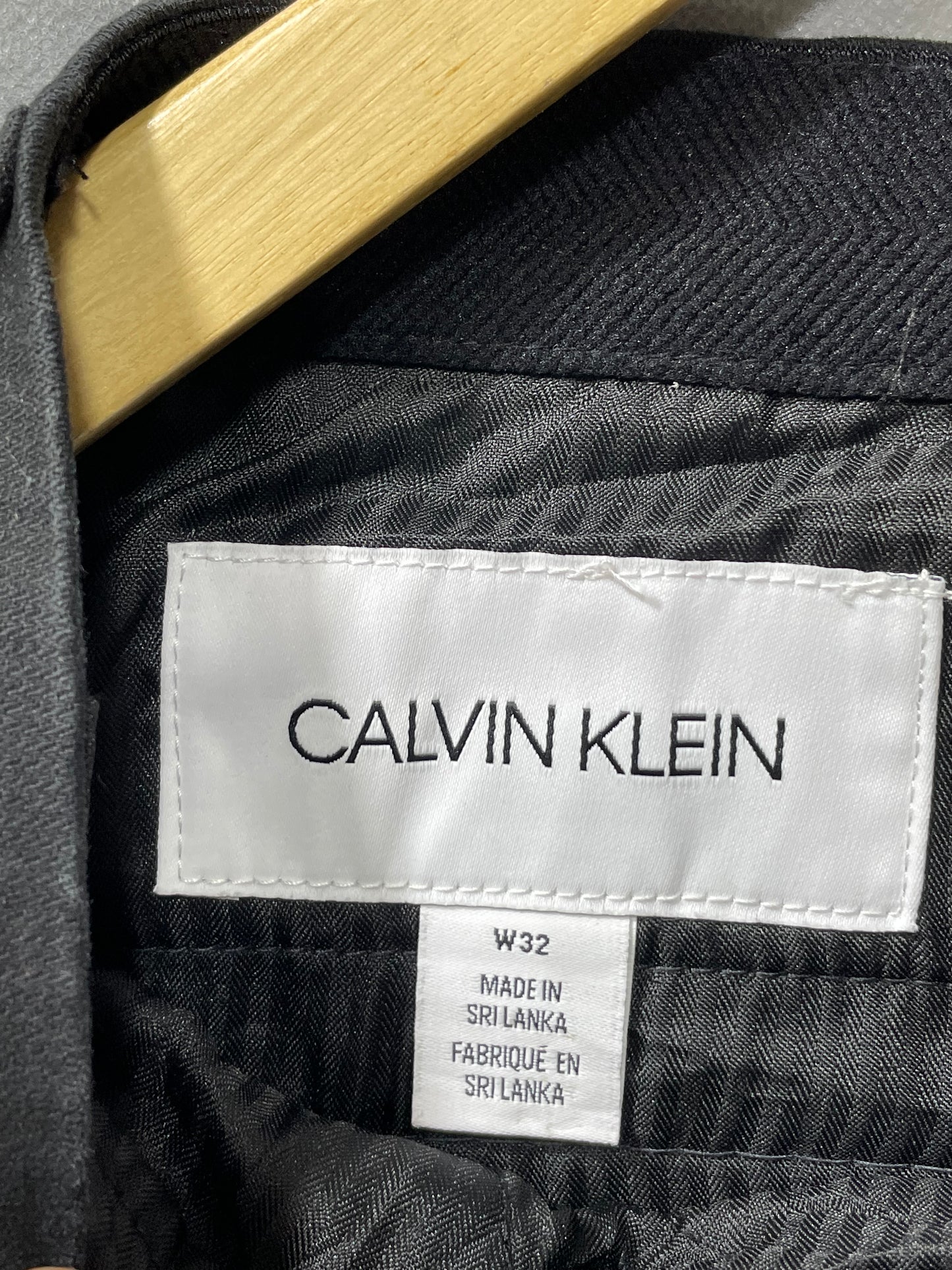 Calvin Klein Black Cotton Short For Men M