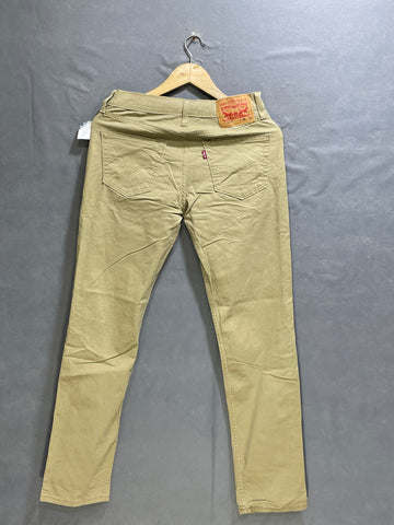 Levi's Khaki Cotton Jeans For Men S