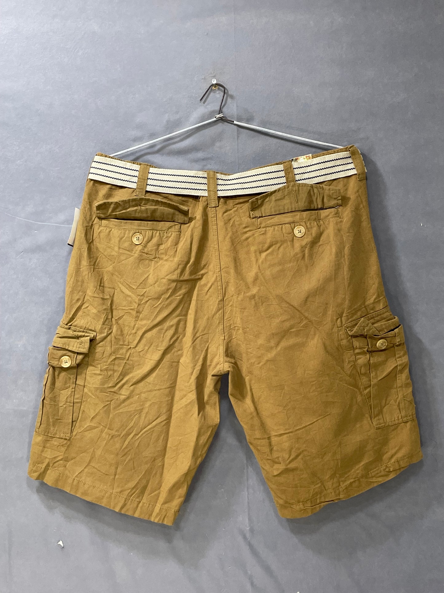 Wear First Khaki Cotton Short For Men XL