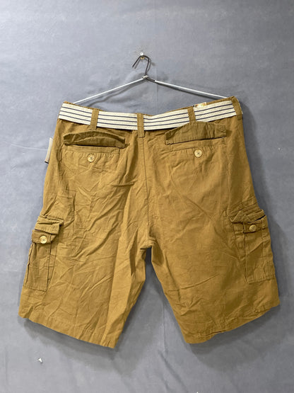 Wear First Khaki Cotton Short For Men XL