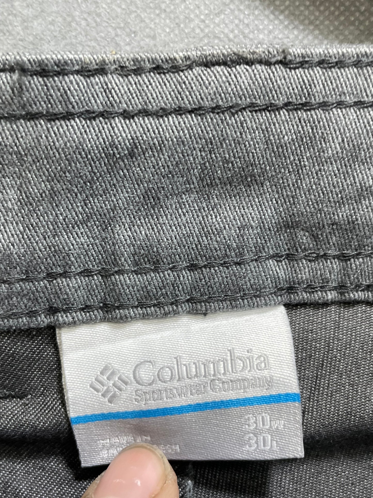 Columbia Gray Cotton Jeans For Men S