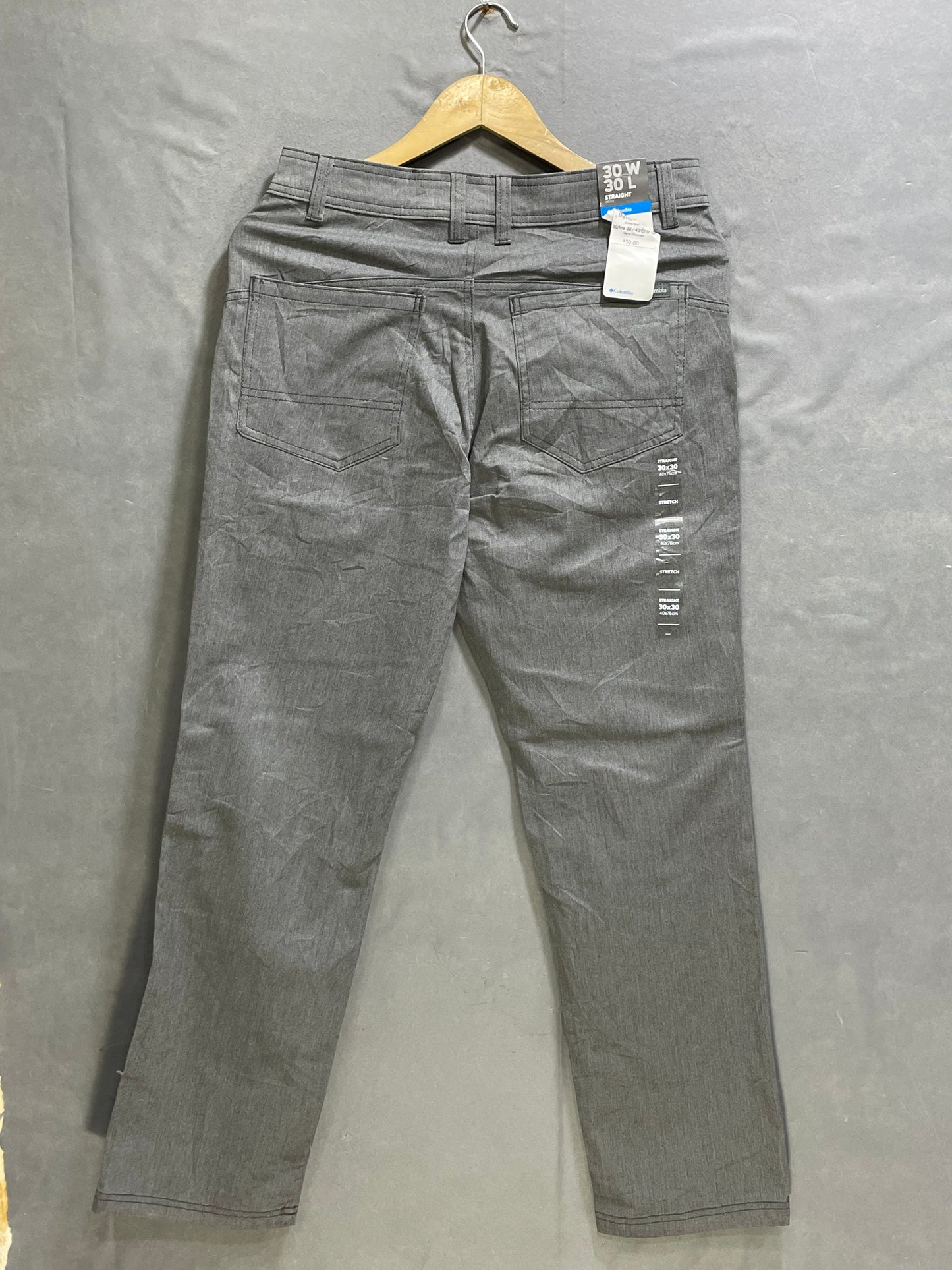 Columbia Gray Cotton Jeans For Men S