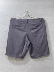 Fila Gray Polyester Short For Men L