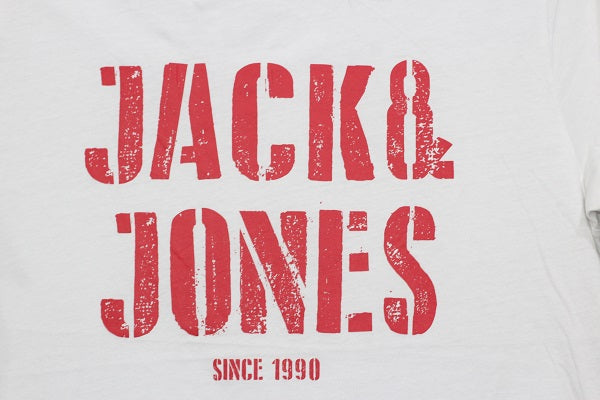 Jack & Jones Branded Original Cotton T Shirt For Men | Preloved Labels