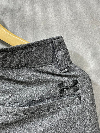 Under Armour Gray Polyester Short For Men S