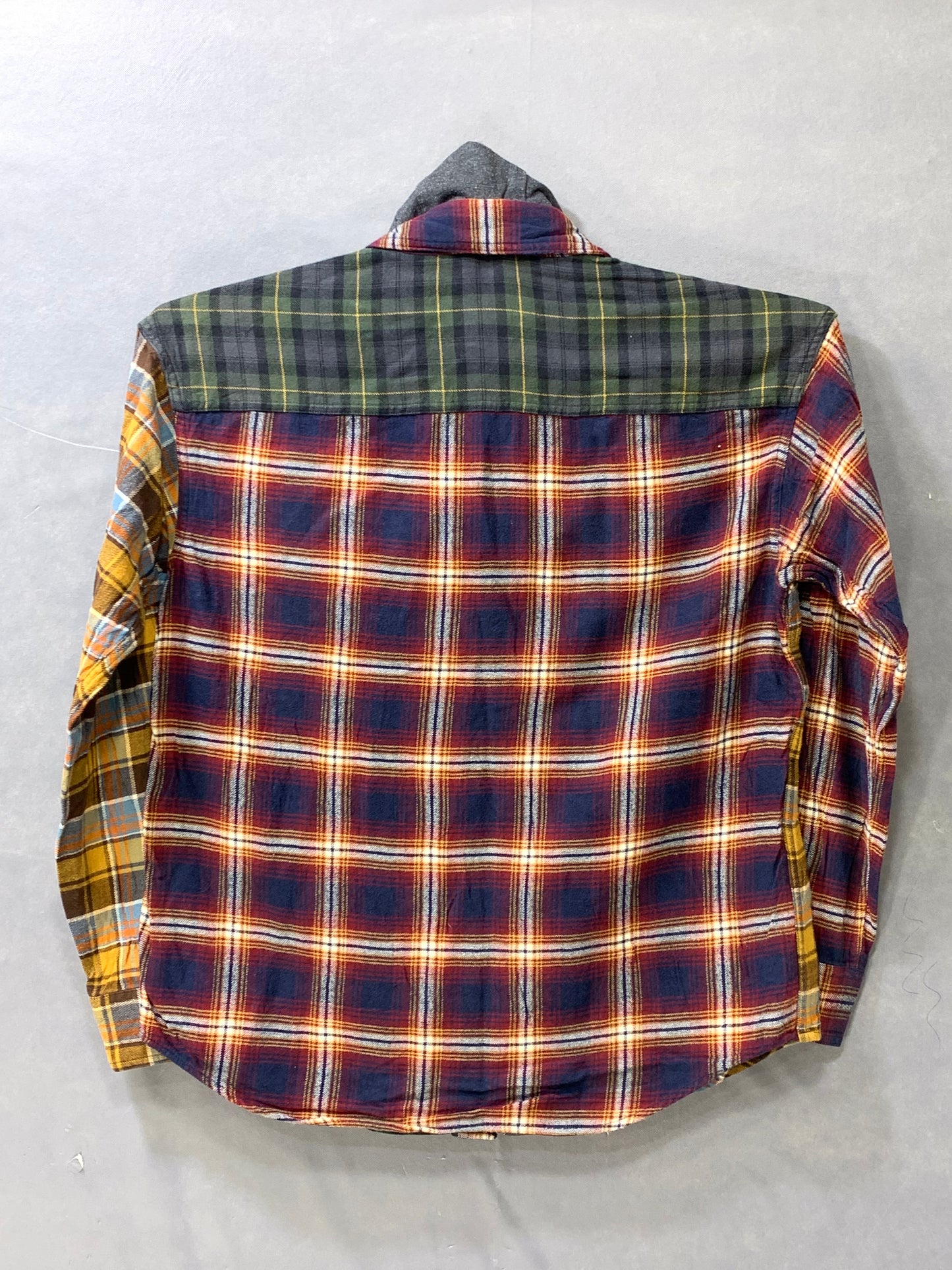American Eagle Multi Cotton Winter Hood Shirt For Men M