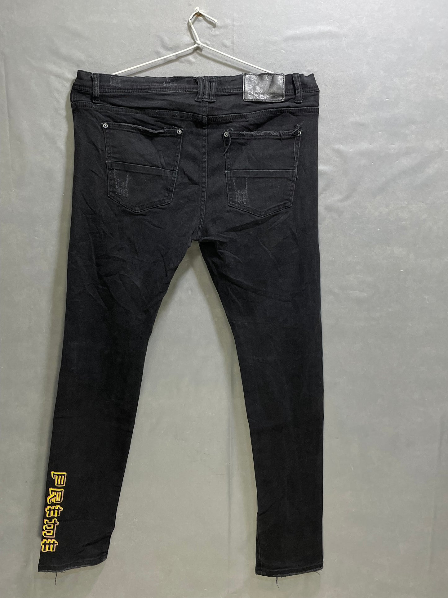 Preme Black Jeans For Men L
