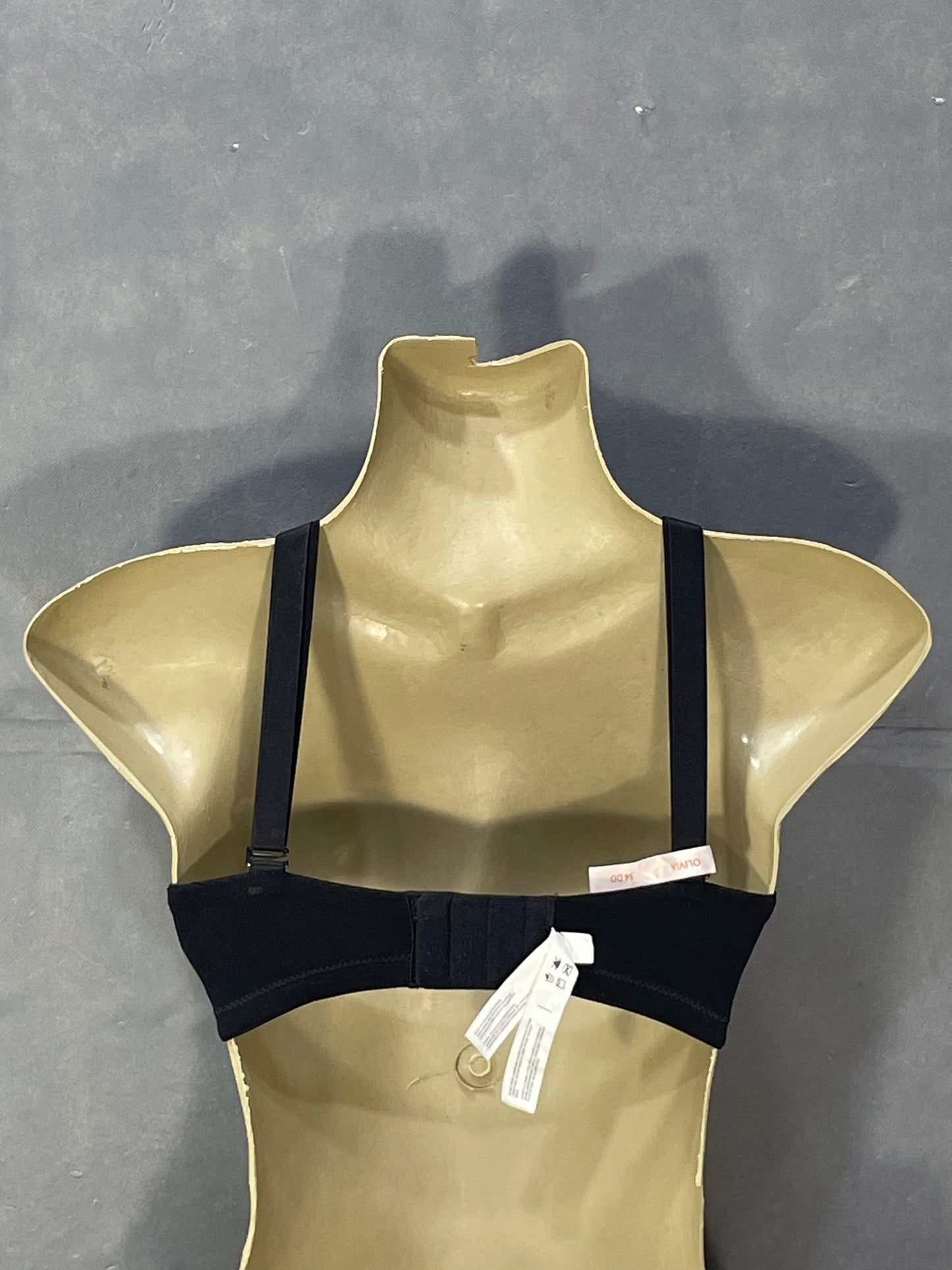 R Line Olivia Black Sports Gym Bra For Women M