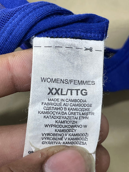 The North Face Blue Sports Gym Bra For Women XXL