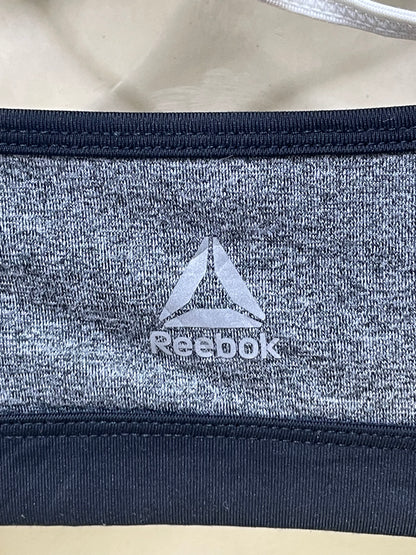 Reebok Gray Sports Gym Bra For Women L
