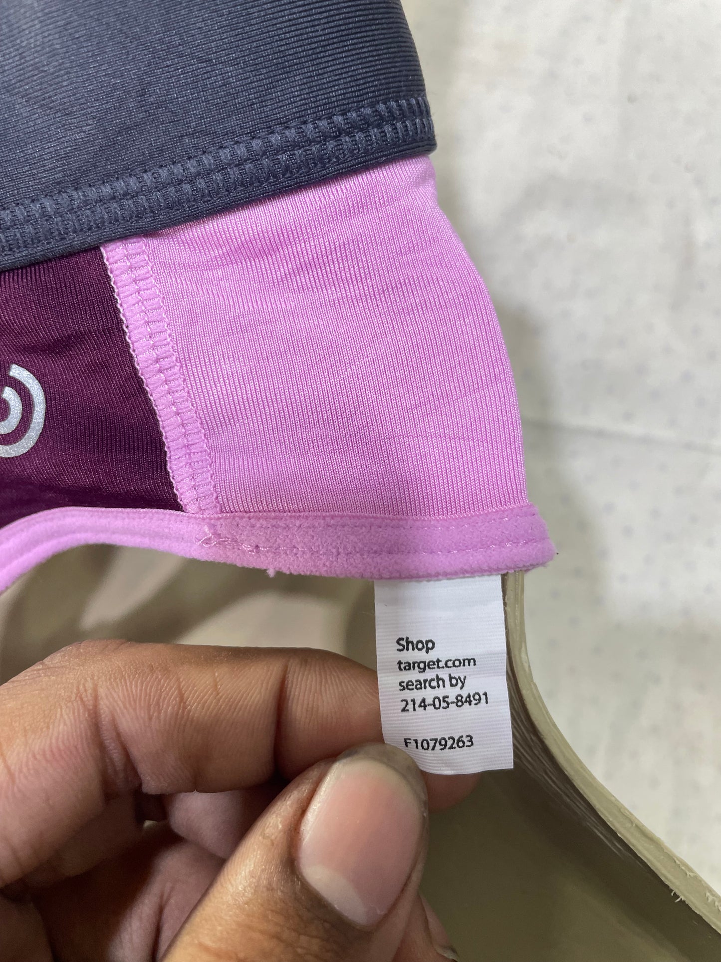 Power Shape Maroon Sports Gym Bra For Women XS