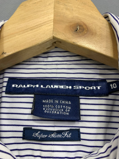 Polo Ralph Lauren Sport Branded Original Cotton Shirt For Women