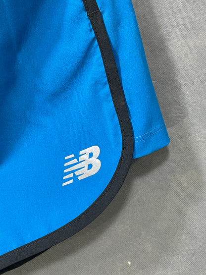 New Balance Blue Polyester Short For Women M