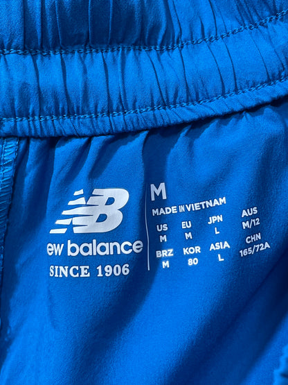 New Balance Blue Polyester Short For Women M