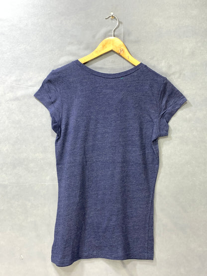 NFL Blue Cotton For Women T Shirt L