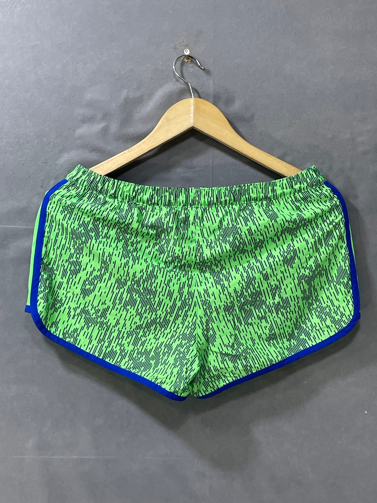Adidas Green Polyester Short For Women M