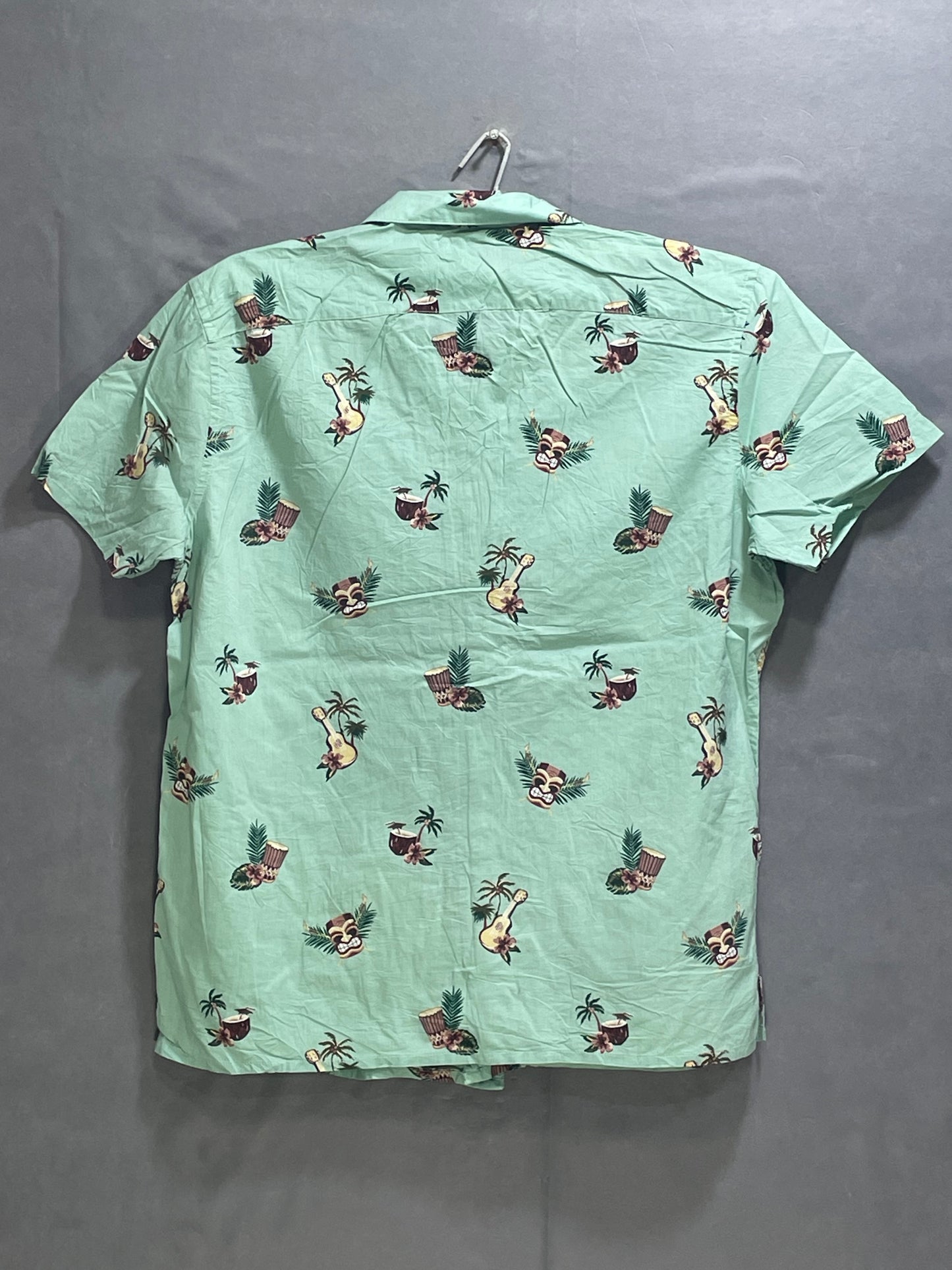 Sonoma Green Cotton Shirt For Men L
