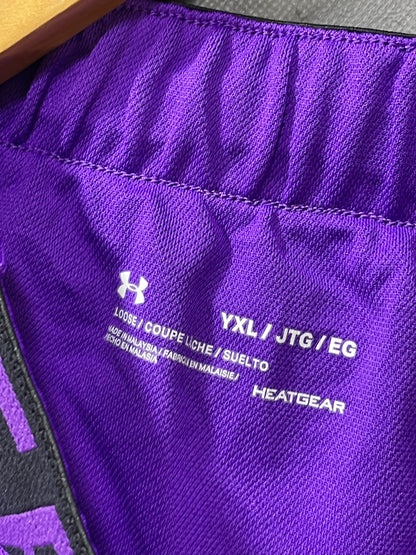 Under Armour Purple Polyester Short For Women XL