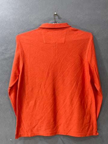 Chaps Orange For Men Sweatshirt Large