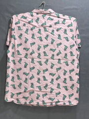 Nickelodeon Pink Cotton Shirt For Men X Large