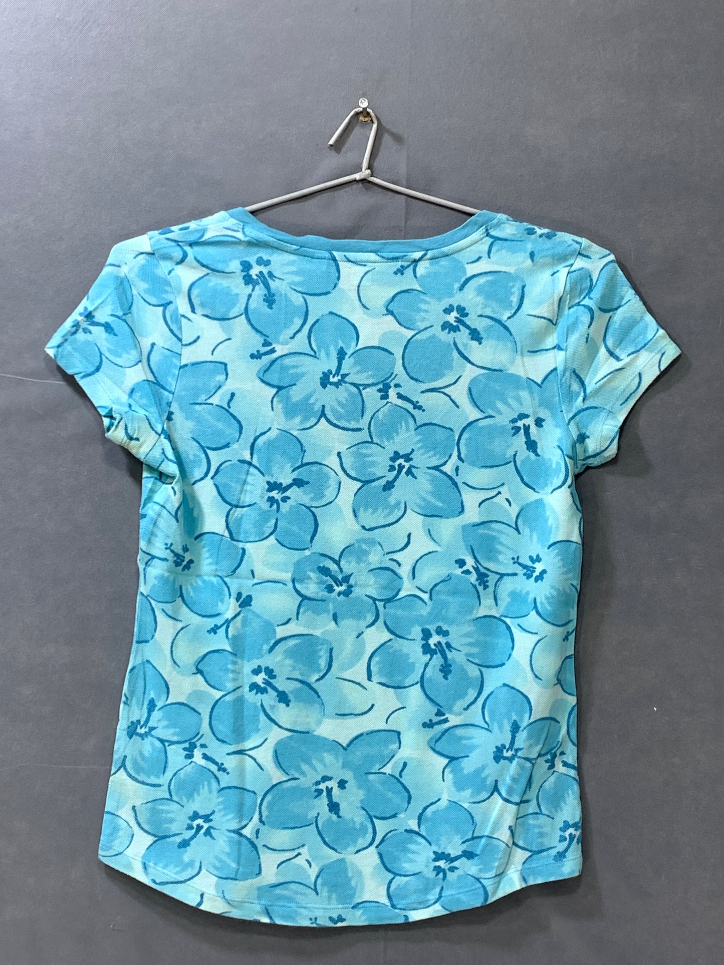 Tommy Hilfiger Blue Cotton For Women T Shirt S