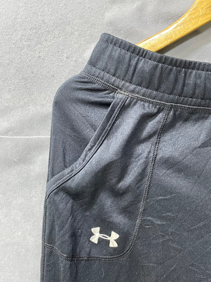 Under Armour Black Polyester Short For Women L