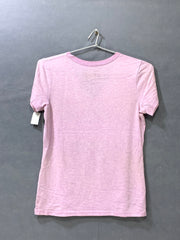 Nike Dri Fit Purple Cotton For Women T Shirt M