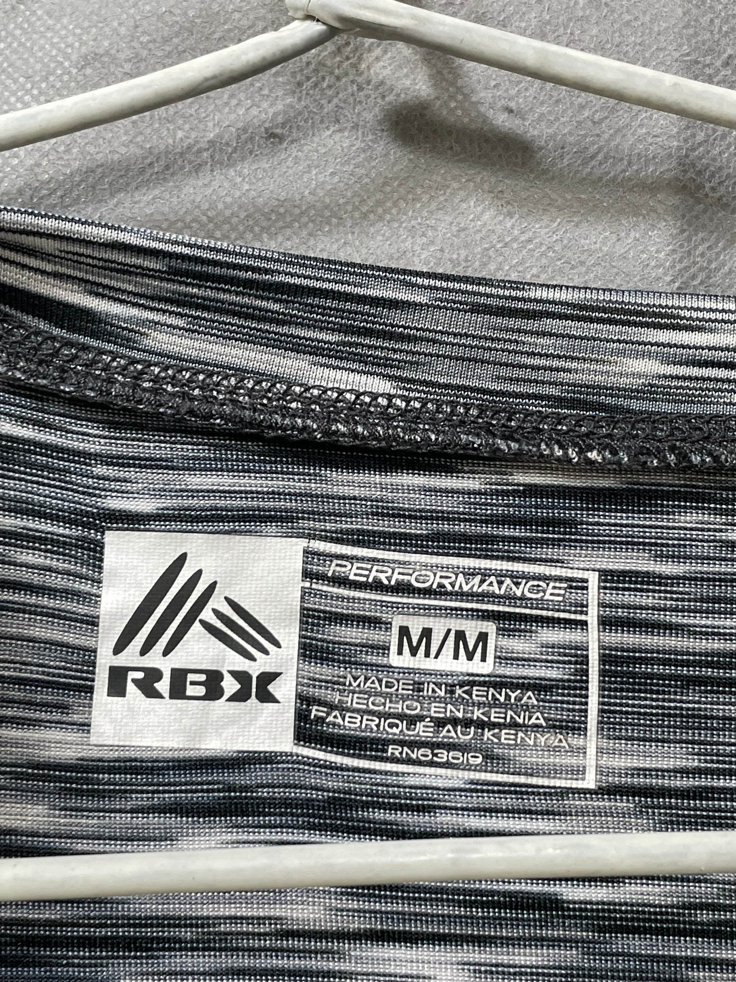 RBX Gray  Sport For Women Polo T Shirt Medium
