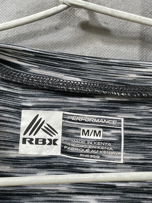 RBX Gray  Sport For Women Polo T Shirt Medium