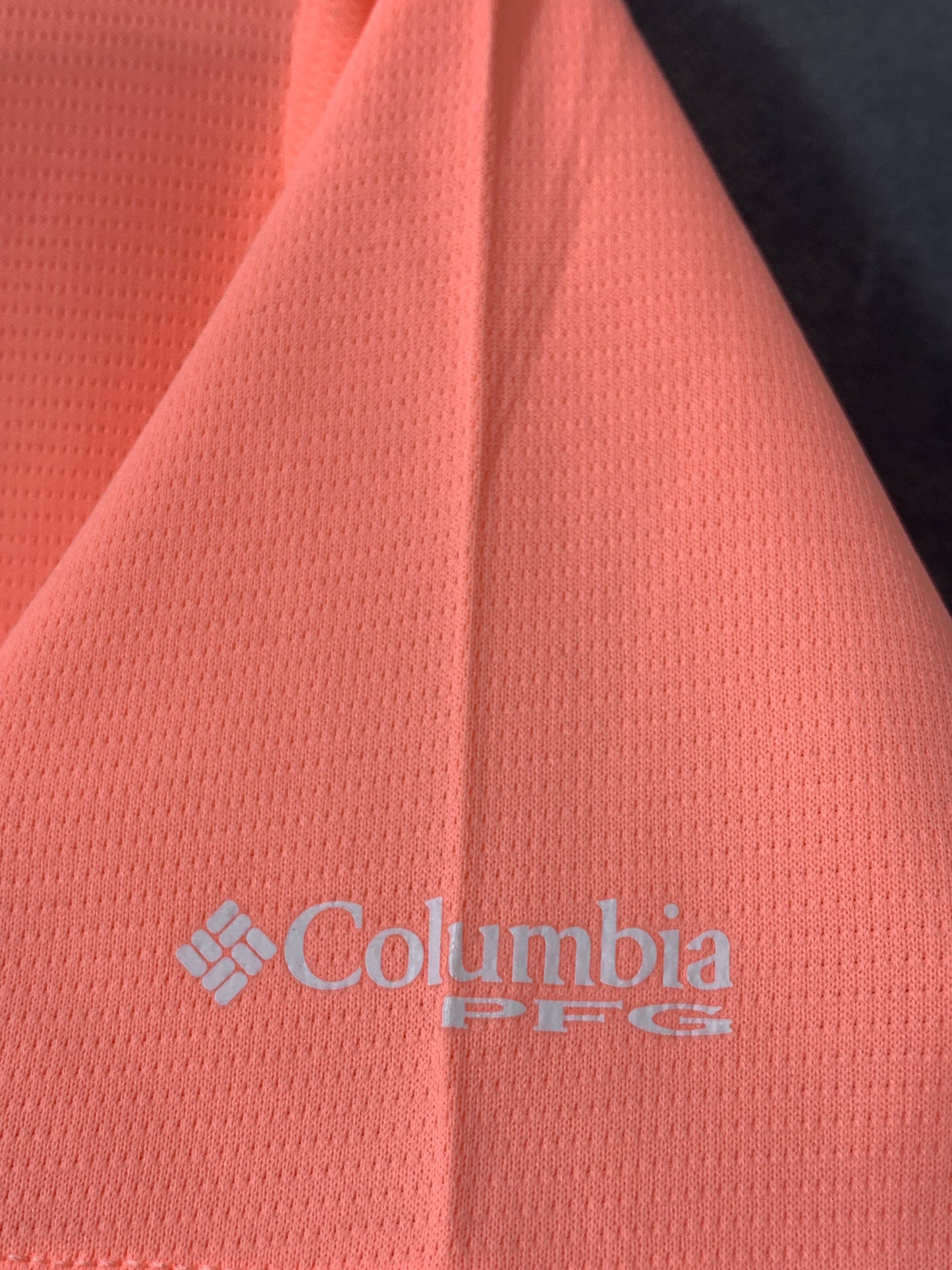 Columbia Orange Sports For Women Polo T Shirt 3X Large