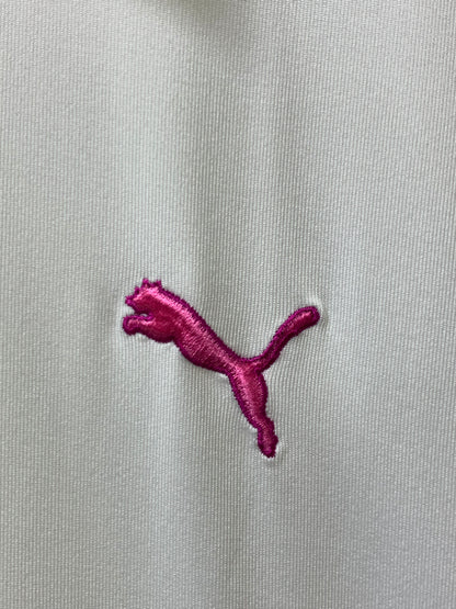 Puma White Sports For Women Polo T Shirt S