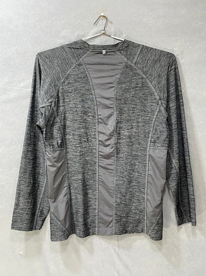Reebok Gray Sport For Women T Shirt Large