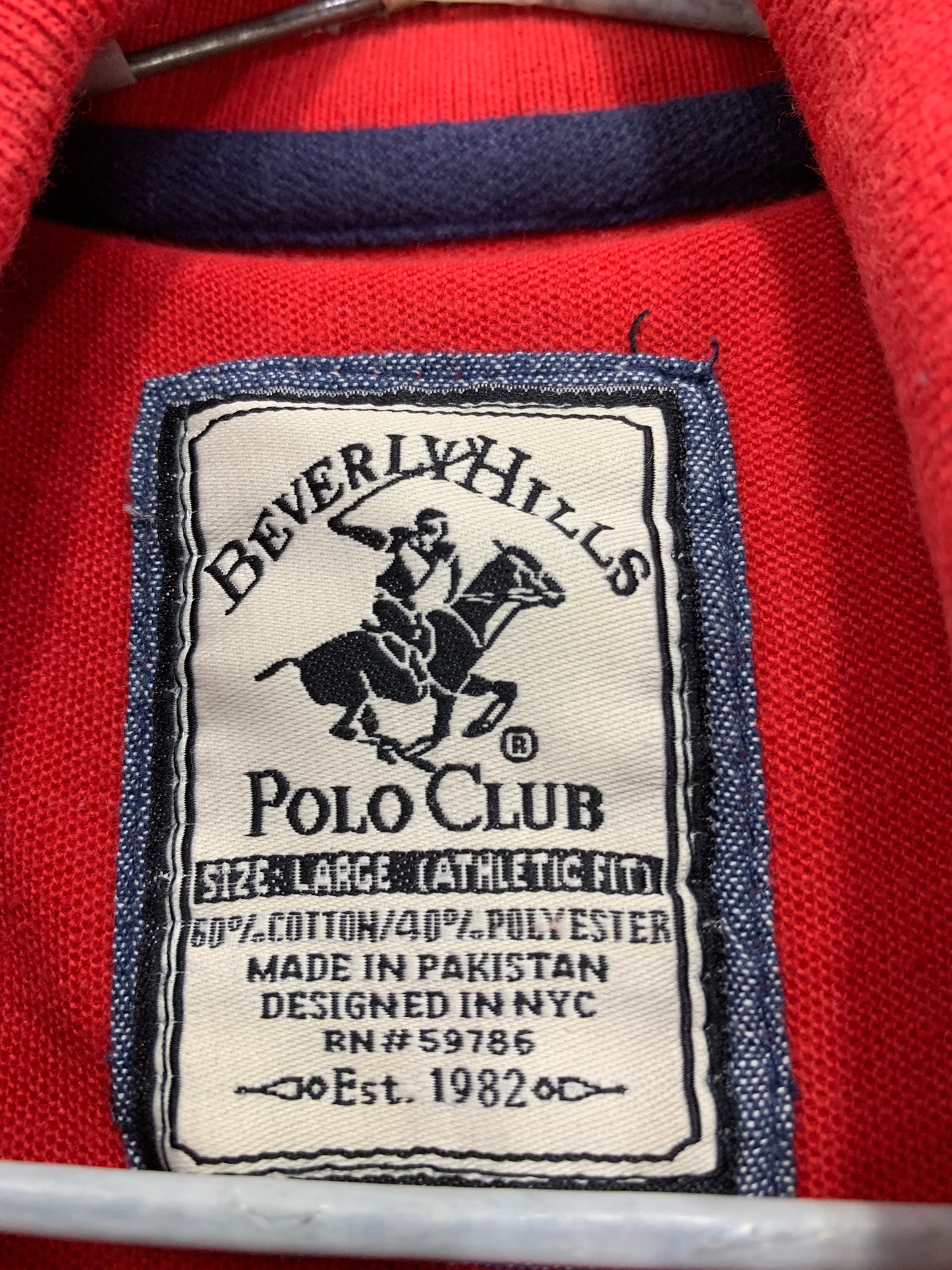Polo Beverly Hills Club Branded Original Cotton Polo T Shirt For Men