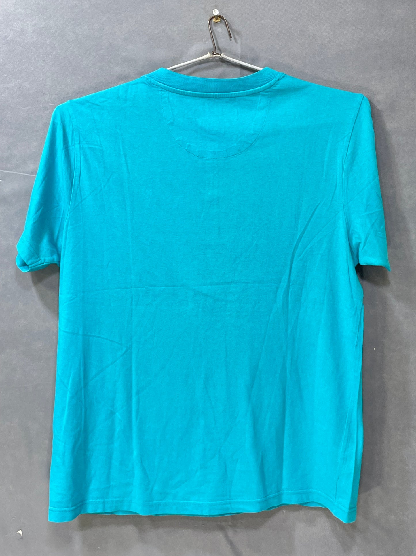 U.S Polo Assn Blue Cotton T Shirt For Men Large
