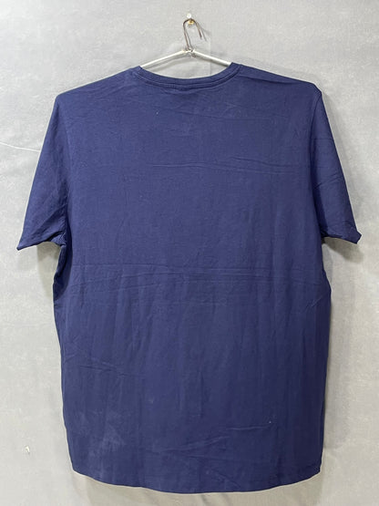 U.S Polo Assn Gray Cotton T Shirt For Men X Large
