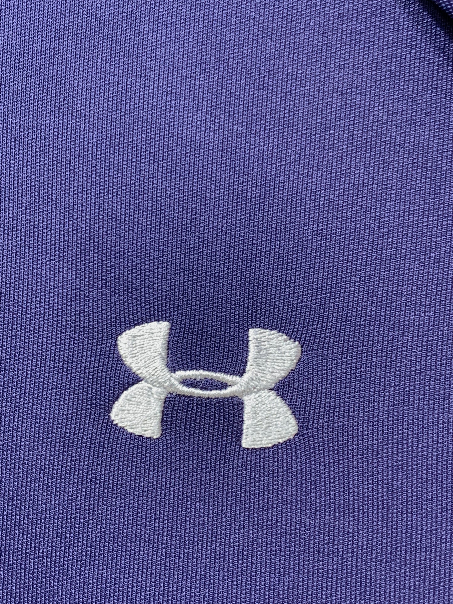 Under Armour Blue Sports For Women Polo T Shirt M