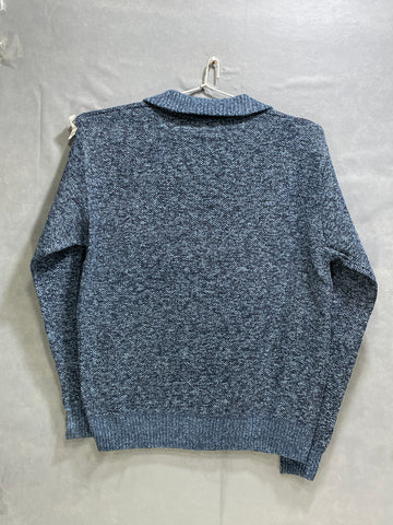 STILLVETAR Blue For Wool Winter Men Sweater X Large