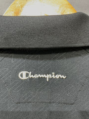 Champion Black Sports For Women Polo T Shirt S