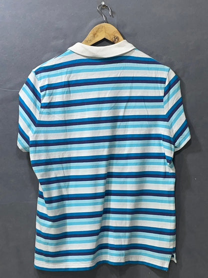Tommy Hilfiger Blue For Cotton Women Polo X Large