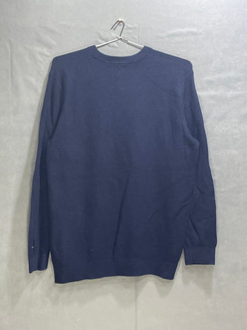 Gap Blue Wool For Winter Men Sweater L