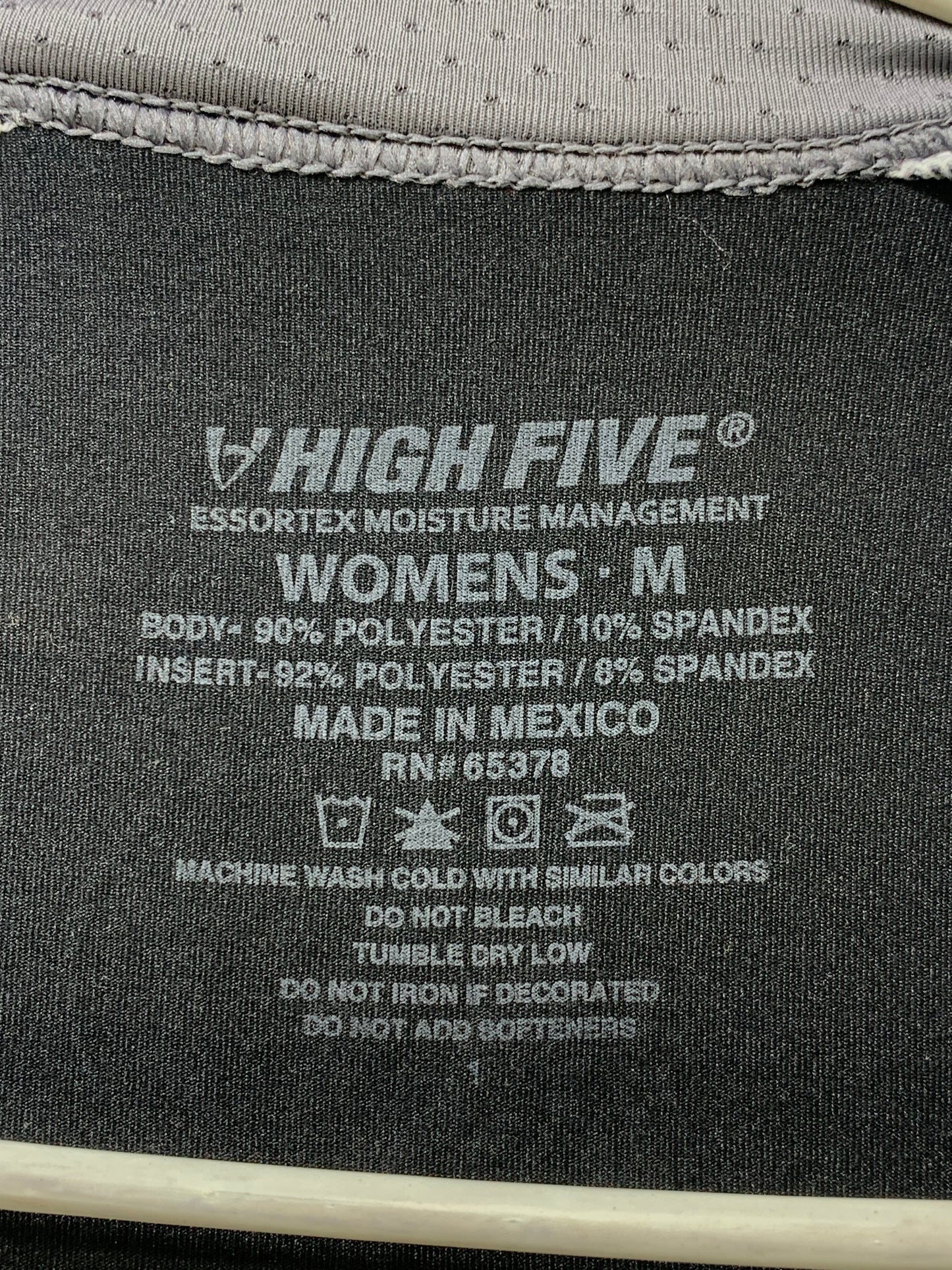 High Five Black Sports For Women T Shirt M
