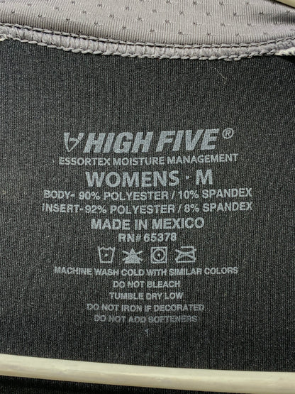 High Five Black Sports For Women T Shirt M
